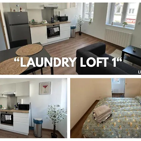 Laundry Loft- Studio1-proche Gare Centre Ville- Cnpe 公寓 *