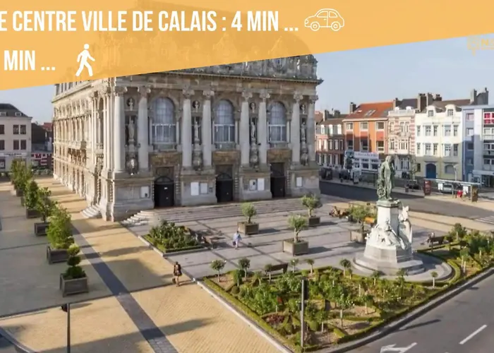 Appartement Laundry Loft- Studio1-proche Gare Centre Ville- Cnpe Calais